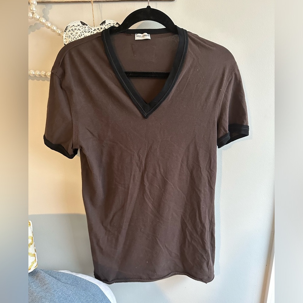 DOLCE&GABBANA UNISEX T-SHIRT SMALL ***FINAL SALE***. NO OFFERS